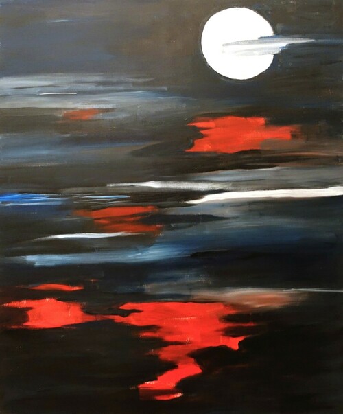 under the moon